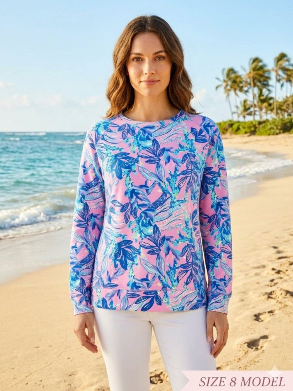 Lilly Pulitzer Beach Comber pullover, size XL